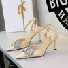 Big Tree Women's Party Wear Heels (8381-AH159)