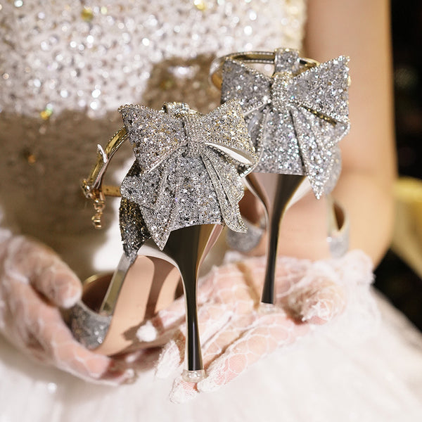 Party Wear Ankle Strap Heels