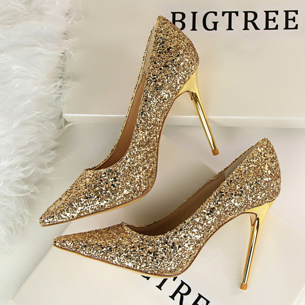 Big Tree Party Wear Heels