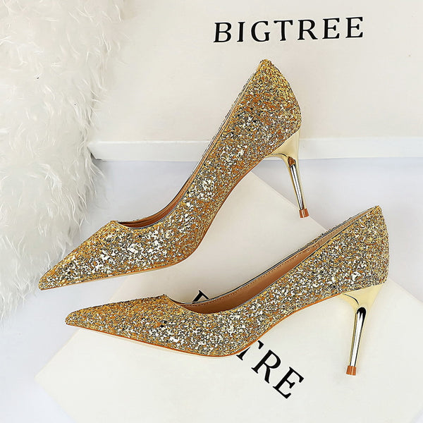 Big Tree Party Wear Heels