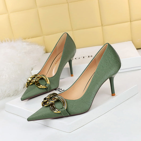 Big Tree Formal Court Shoes