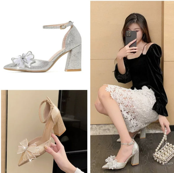 Party Wear Block Heels