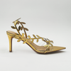 Women's Leaf Gold Sandals