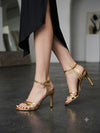 ZARA Gold Sandals