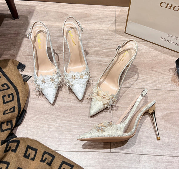 Party Wear Slingbacks