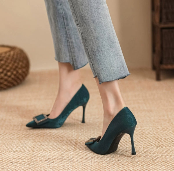 Party Wear Court Shoes