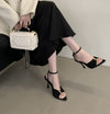 Open Toe Ankle Strap Sandals