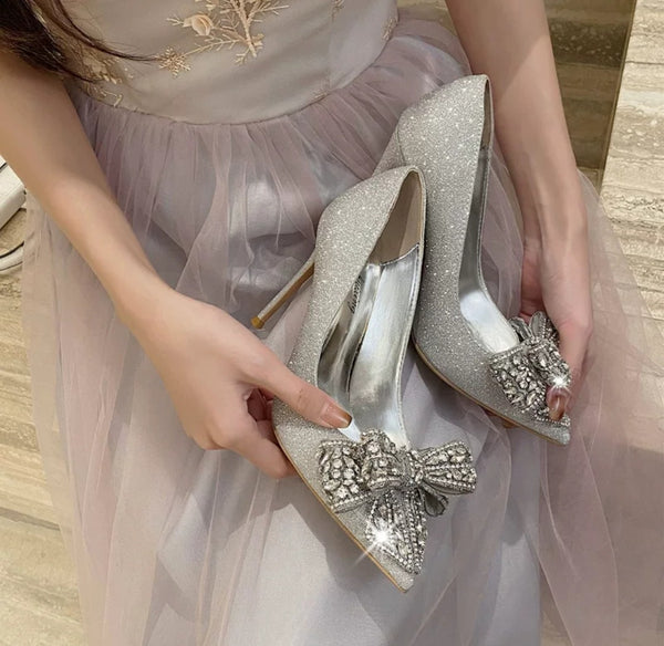 Cinderella Bow Heels