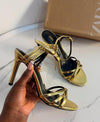 ZARA Gold Sandals