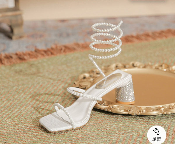 Party Wear Block Heels