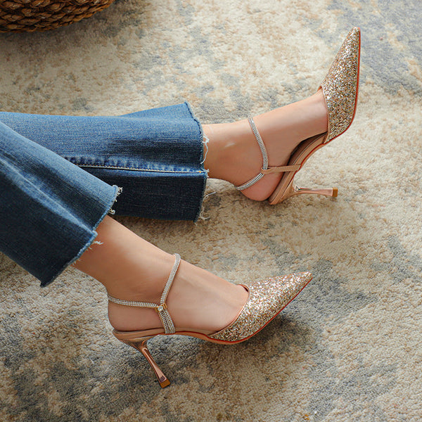 Women’s Party Wear Ankle Strap Heels