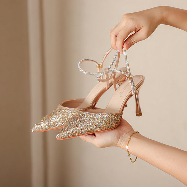 Women’s Party Wear Ankle Strap Heels