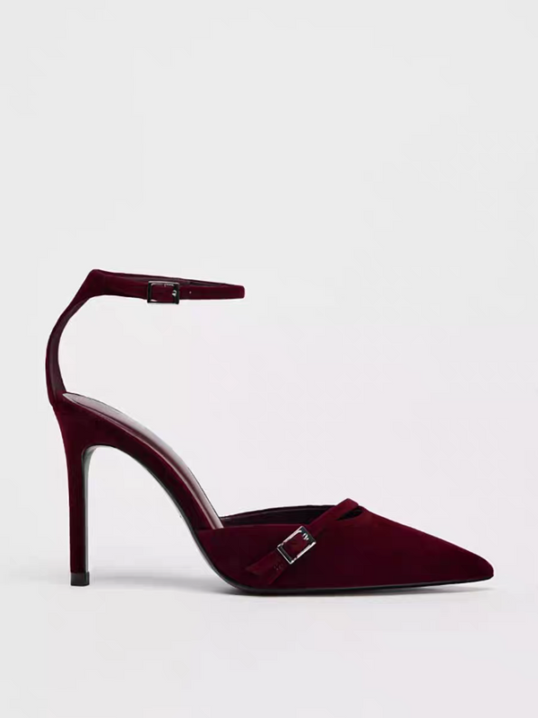 ZARA Formal Ankle Strap Heels