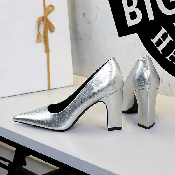 Big Tree Women's Party Wear Block Heels