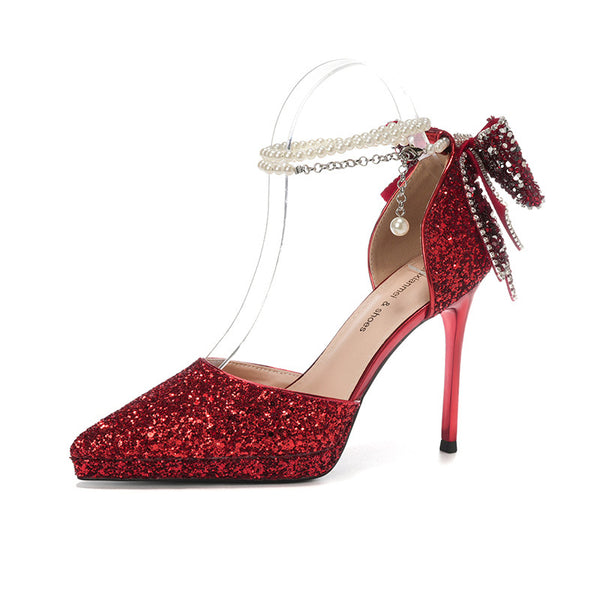 (Copy) Women's Party Wear Ankle Strap Heels