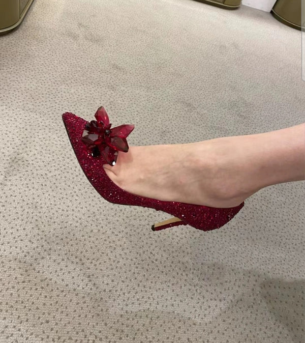 Party Wear Court Shoes