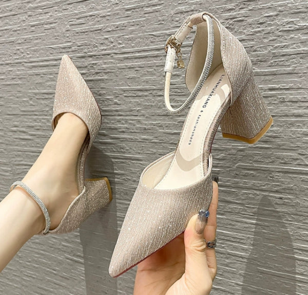 Party Wear Block Heels