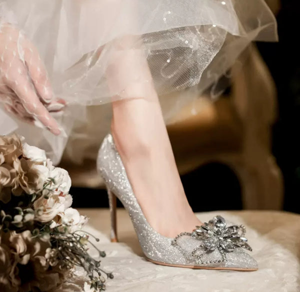 Party Wear Court Shoes