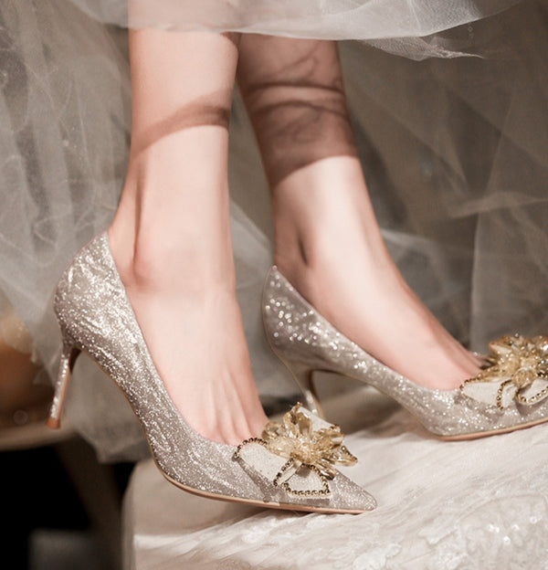 Party Wear Court Shoes