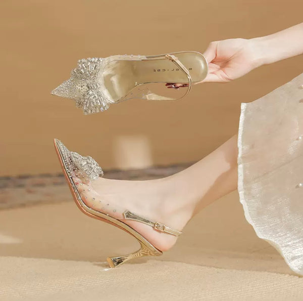 Party Wear Slingback Heels