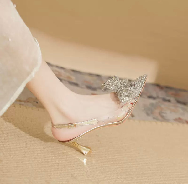 Party Wear Slingback Heels