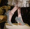 Women's Party Wear Ankle Strap Shoes
