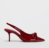 ZARA Cherry Red Slingbacks