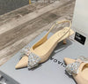Party Wear Kitten Heels Slingbacks