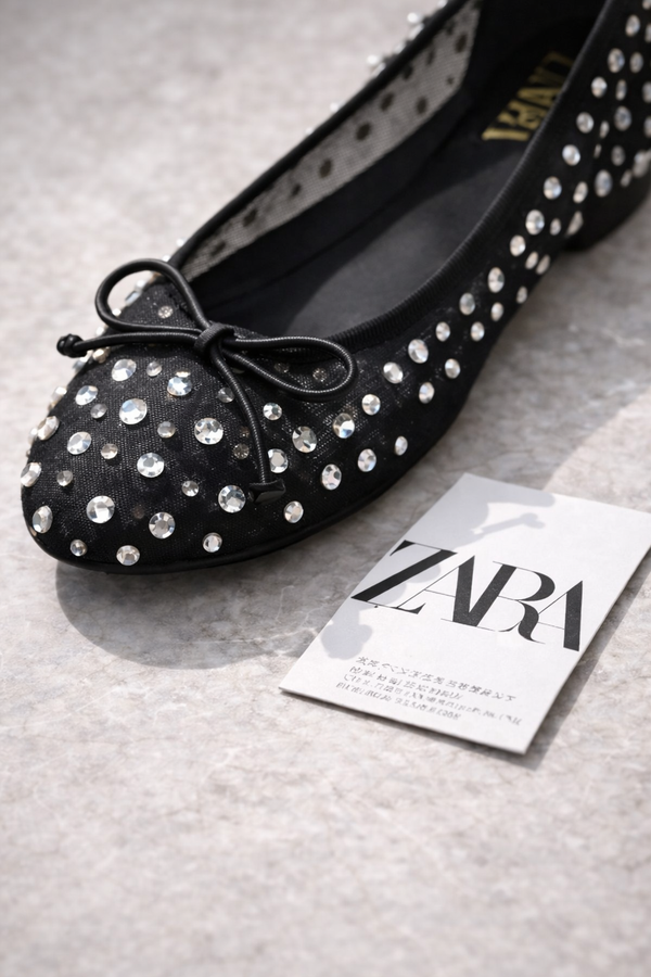 ZARA mesh pumps