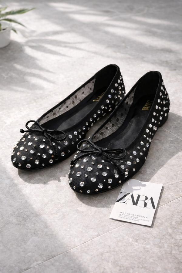 ZARA mesh pumps