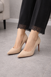 Big Tree Suede Heels For Women