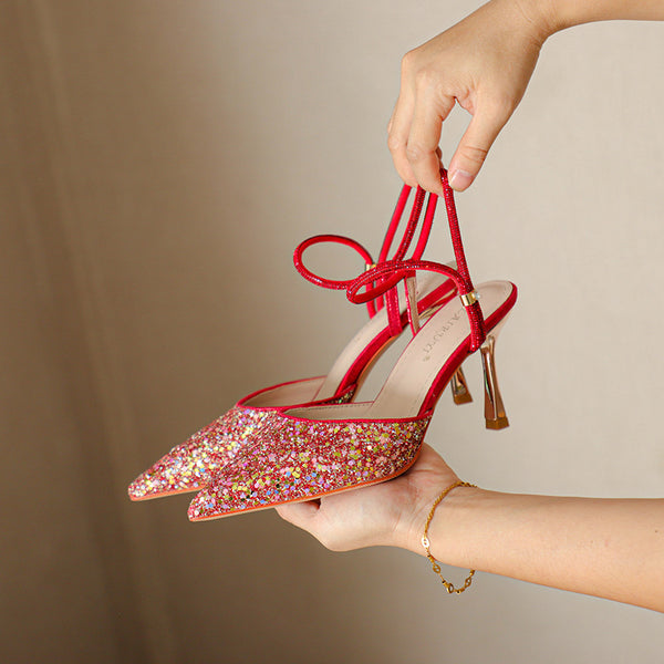 Women’s Party Wear Ankle Strap Heels