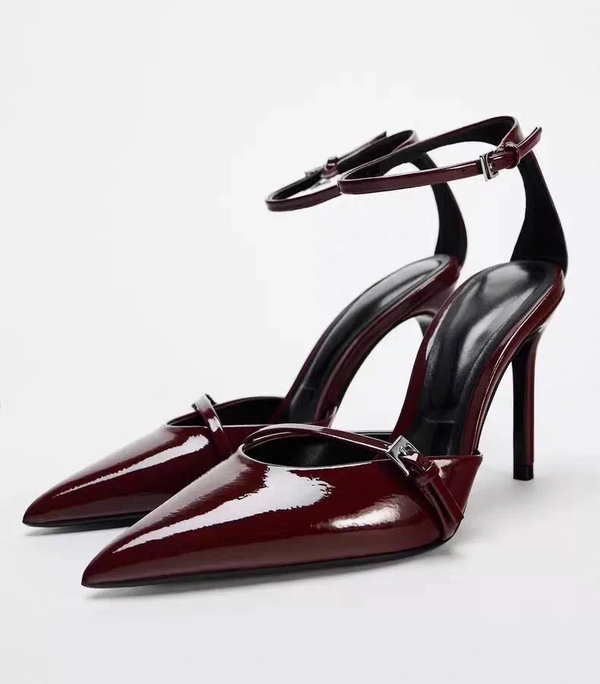 ZARA Formal Ankle Strap Heels